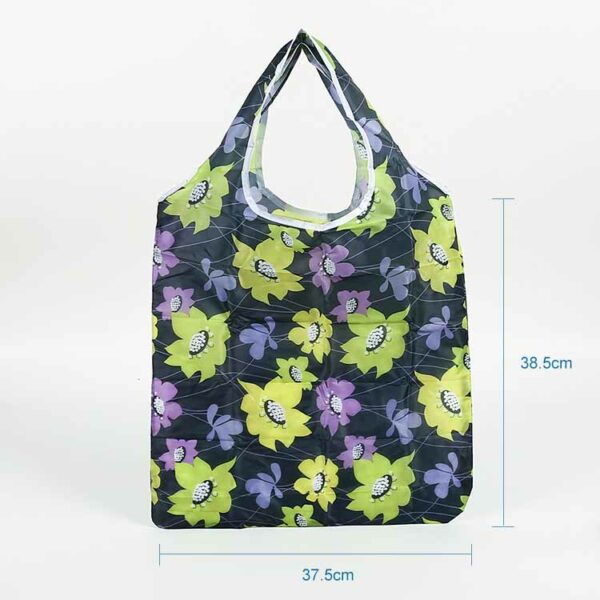 Eco friendly high end ultralight customize ripstop reusable foldable tote shopping bag - Image 3