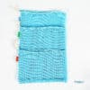 Custom reusable bathroom drawstring mesh cotton party bag