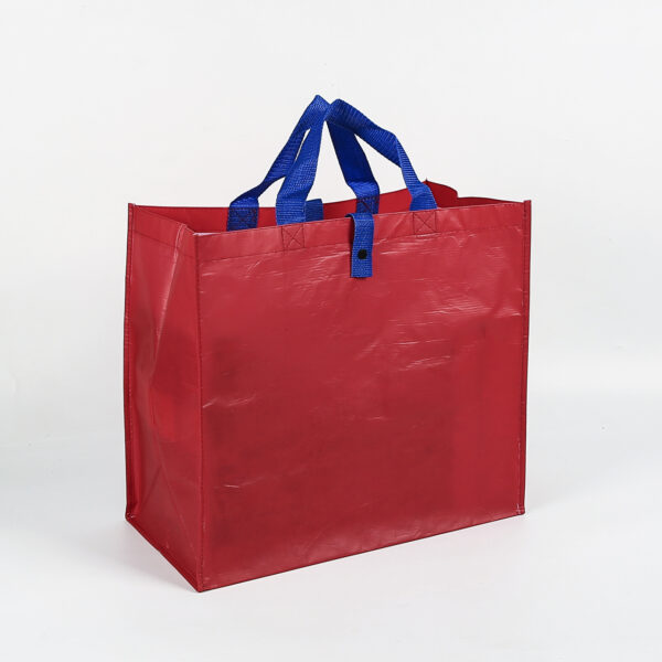 Wholesale custom eco friendly woven polyester grocery rpet shopping bag