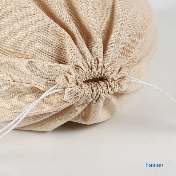 Custom reusable eco cotton dust package drawstring string bag - Image 4