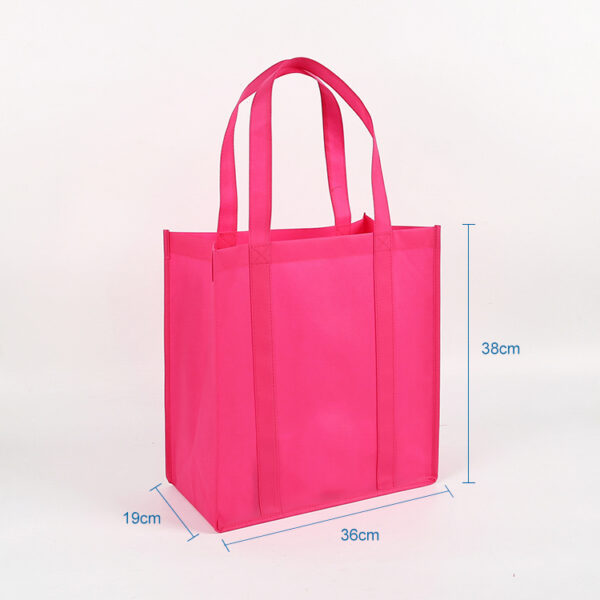 Customized recycled shopping PP non woven eco friendly blank tote bag - Image 2