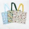 Wholesale gravure printing stitch-bonded tote woven stitchbond laminated rpet shopping bag