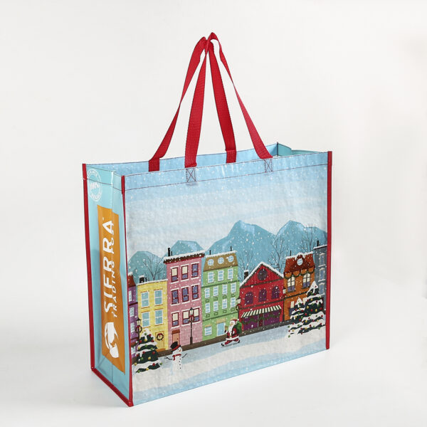 Wholesale tote reusable packaging pp non woven shopping bags