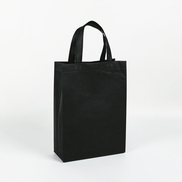 Eco-friendly packaging black 2023 personalizzate shopping tote bag