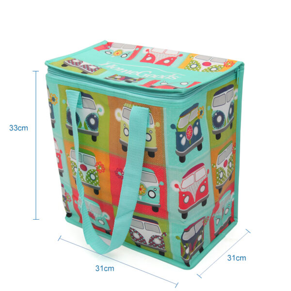 Cartoon outdoor picnic portable kid food lunch box insulated cooler bag - Image 2