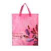 Custom wholesale pink reusable pp non woven beach tote bag