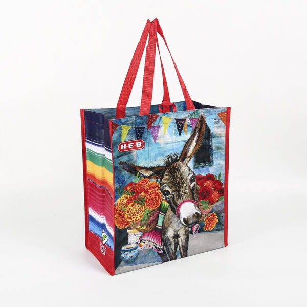 Wholesale portable eco friendly personalizzata anime custom reusable tote bag