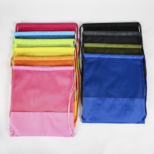 Wholesale reusable packaged small mesh drawstring bag - Image 6