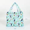 Waterproof reusable foldable flower extra large reusable tote bag