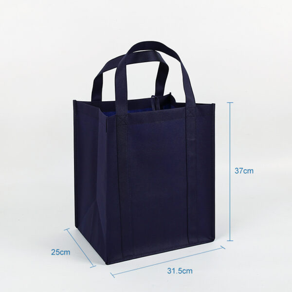 Wholesale custom personalized non woven reusable euro shopping tote bags - Image 2