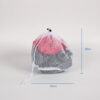 Storage foldable women travel compact small dirty washing net mesh fabric clothing drawstring laundry bag with drawstring