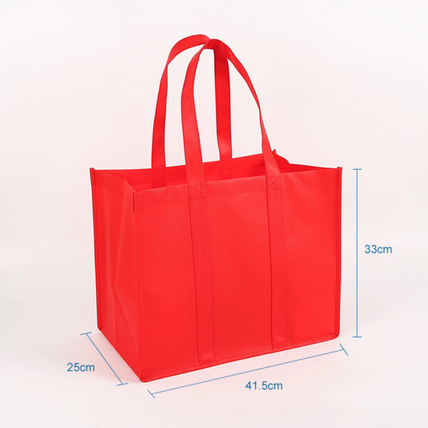 Supplier customized packaging environmental non woven shopping tote bag - Image 2