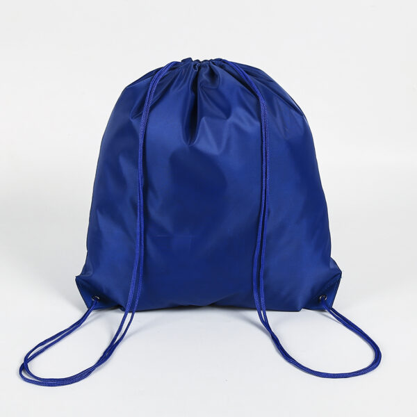 Wholesale customized promotional recycled polyester drawstring backpack bag