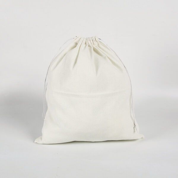 High quality dust large gift packaging eco friendly cotton drawstring bag