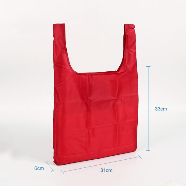 Eco friendly big shopping tote bag with pocket eco friendly - Image 3