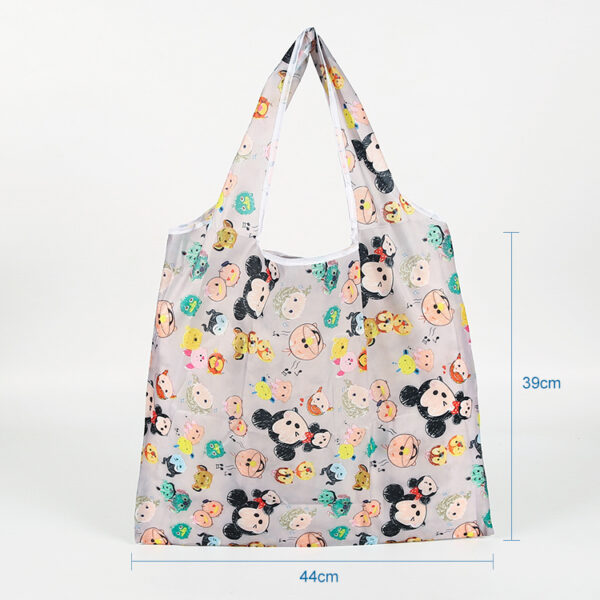 Eco friendly custom foldable recycled 190T PET materials tote bag - Image 3