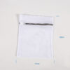 Eco friendly foldable travel clothes washing mesh laundry bag with zipper