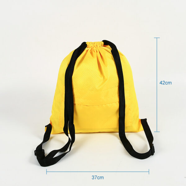 Promotion new model small plastic sport reusable drawstring bag - Image 2