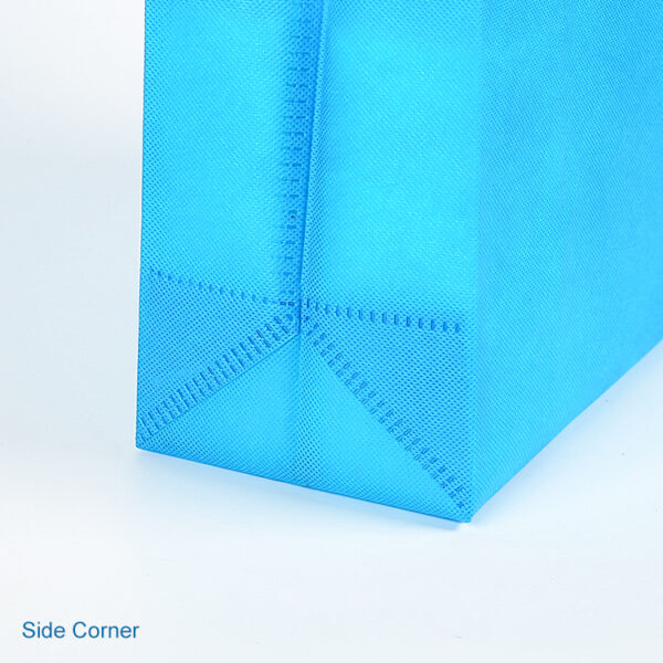 wholesale eco-friendly bule blank non woven grocery bags - Image 4