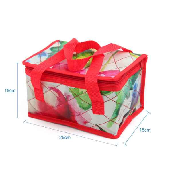 Frozen food kid woman portable waterproof bento lunch thermal insulated cooler tote bag - Image 2