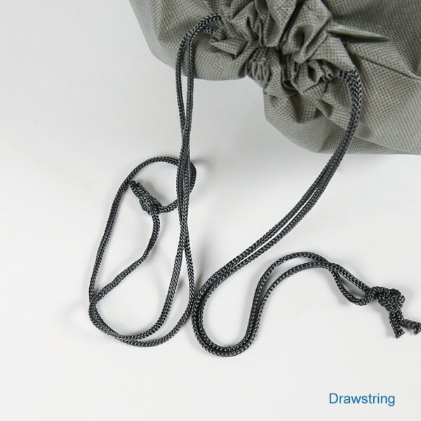 Wholesale large custom fabric drawstring dust bags for handbags - Image 3