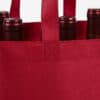 Cheap promotional custom logo wine picnic gift bag for wine with handle
