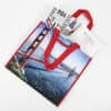 Wholesale eco friendly custom printed PP woven tote shopping bag