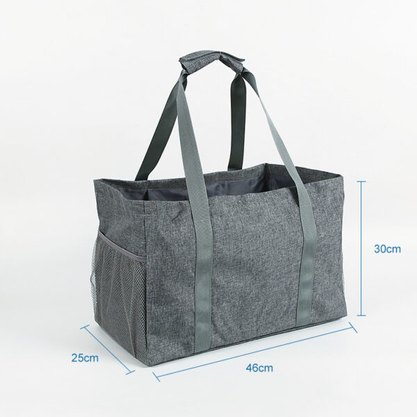 Customized wholesale  PET  large capacity thick beach tote  bag - Image 2