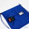 Original factory cheap custom sport waterproof drawstring bag with pocket
