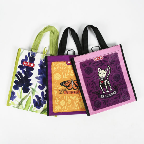 China factory promotional reusable logo printed laminated custom PP woven shopping bags - Image 5