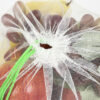 RPET small reusable mesh reusable produce bags with drawstring packaging vegetable