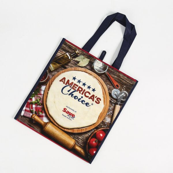 Custom tote rpp non woven fabric shopping bags - Image 2