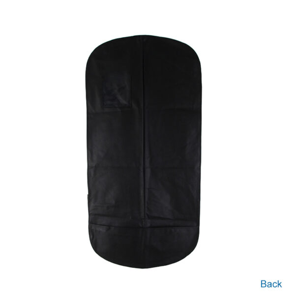 Custom logo black dustproof gift wedding bridal dress men folding suit clothing garment cover bag - Image 3