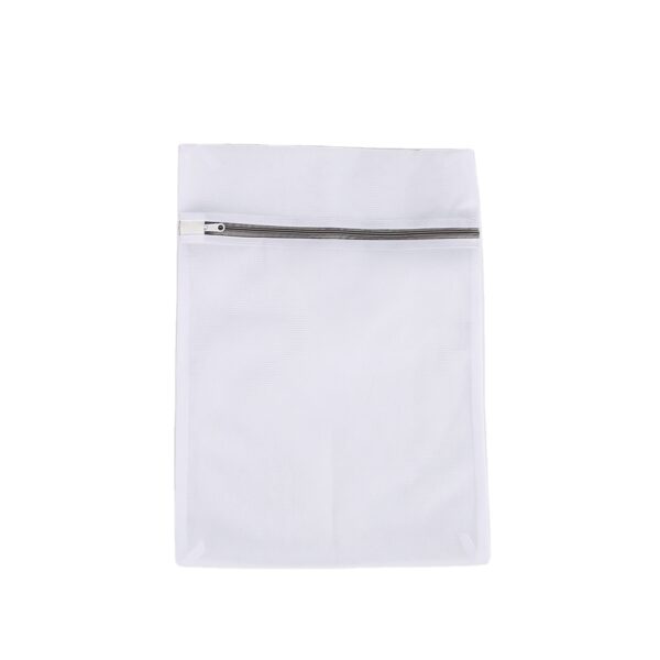 Wholesale hotel wash net PET mesh custom laundry bags with zipper