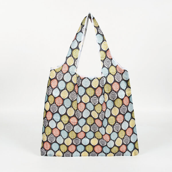 190T PET foldable wholesale sublimation polka dot tote bag