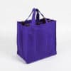 Wholesale eco-friendly custom shopping tote organza wine carrier tote bag
