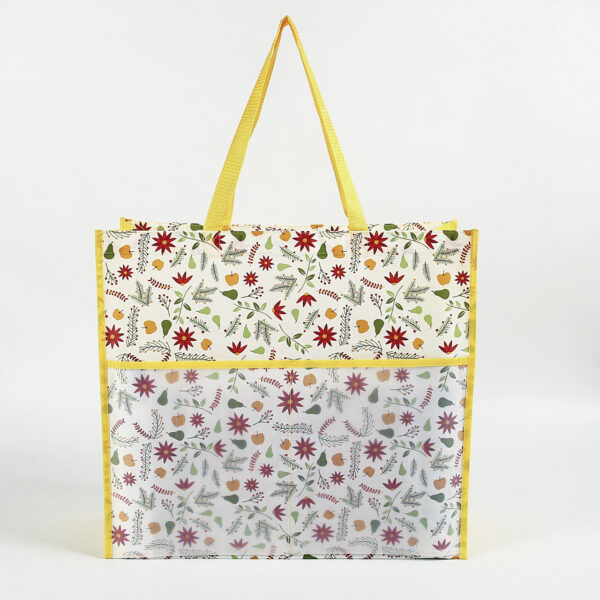 2023 designer women's white bags PP non woven  PET mesh beach tote bag