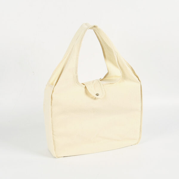 190T PET eco friendly foldable cotton shopping school tote bag