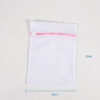Eco friendly reusable PET mesh cheap zipper washing clothes socks laundry bag for laundry