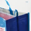 Wholesale reusable tote rainbow PP non woven reusable shopping bags