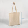 Wholesale natural plain blank eco friendly recycle organic cotton canvas tote bags