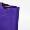 Wholesale eco-friendly custom shopping tote organza wine carrier tote bag