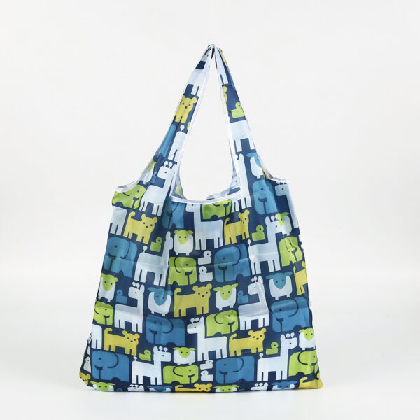 Eco friendly foldable travel shopping Polyester tote bag