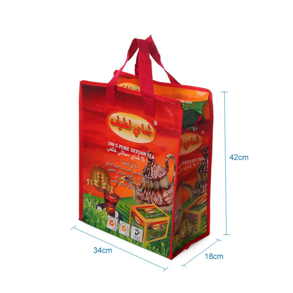 Wholesale promotional recyclable fabric custom logo shopping bags for boutique - Image 2