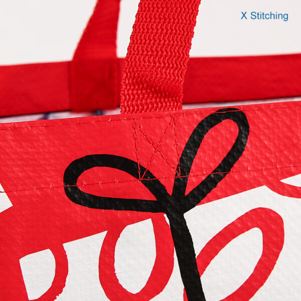 Eco friendly standard size PP woven fabric shopping bag - Image 6