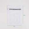 Customize travel white reusable small underwear washing zip mesh laundry bag