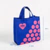 Custom recycle tote reusable eco friendly color coated nonwoven bag