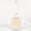 Heavy duty plain woman shoulder canvass tote bag for shopping