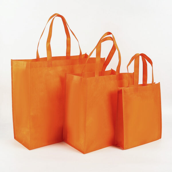 Custom reusable eco friendly handled shopping tote rpet bag