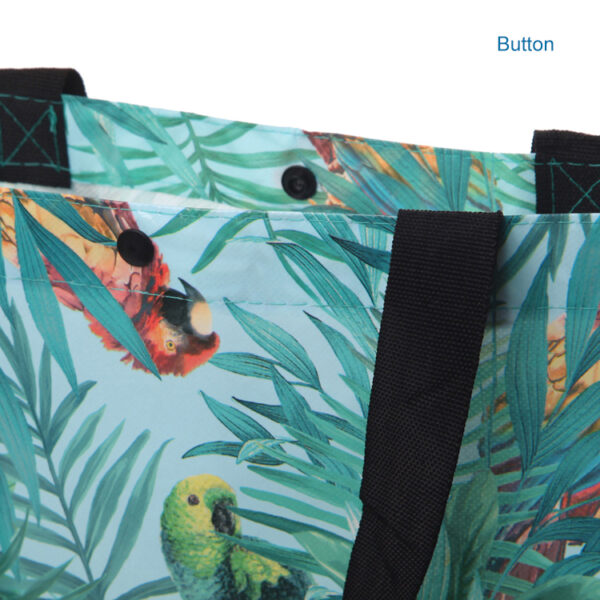 BSCI custom outdoor fashion eco friendly pp non woven shopping beach tote bag - Image 4